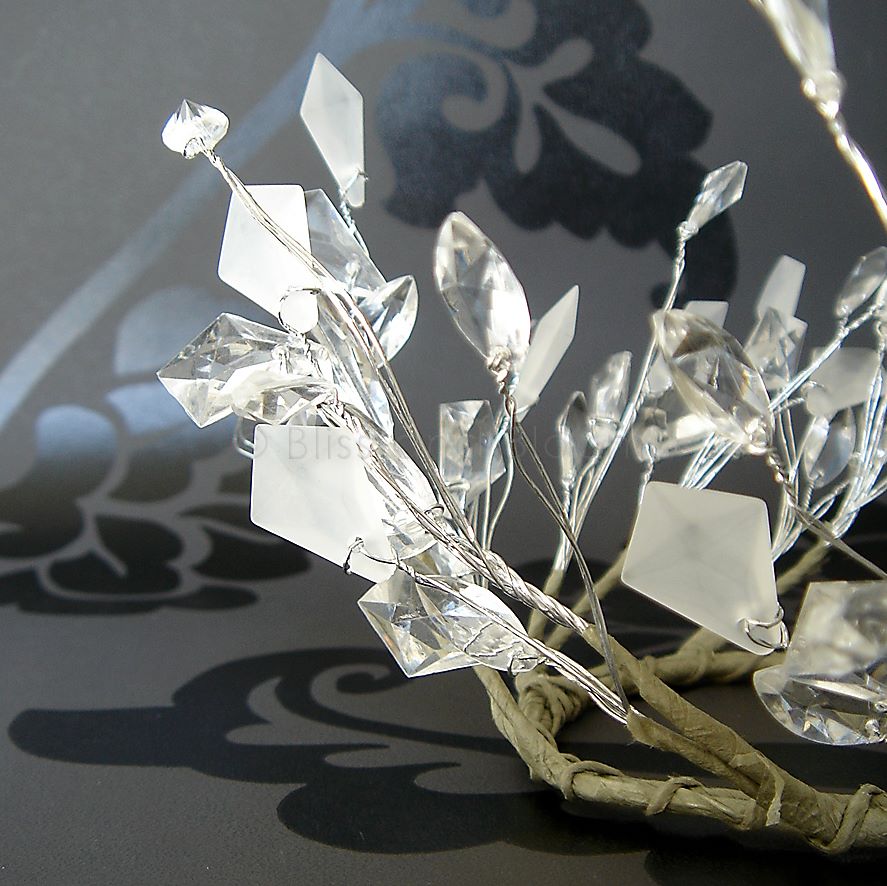 Crystal candle ring Bliss and Bloom